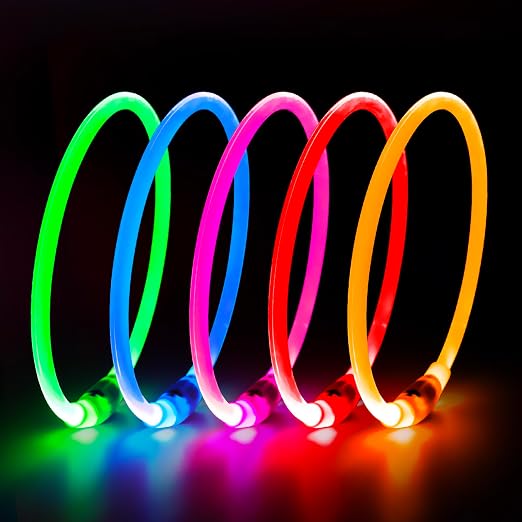 Glow In The Dark Collar - Keep your Pet Safe and Seen After Dark